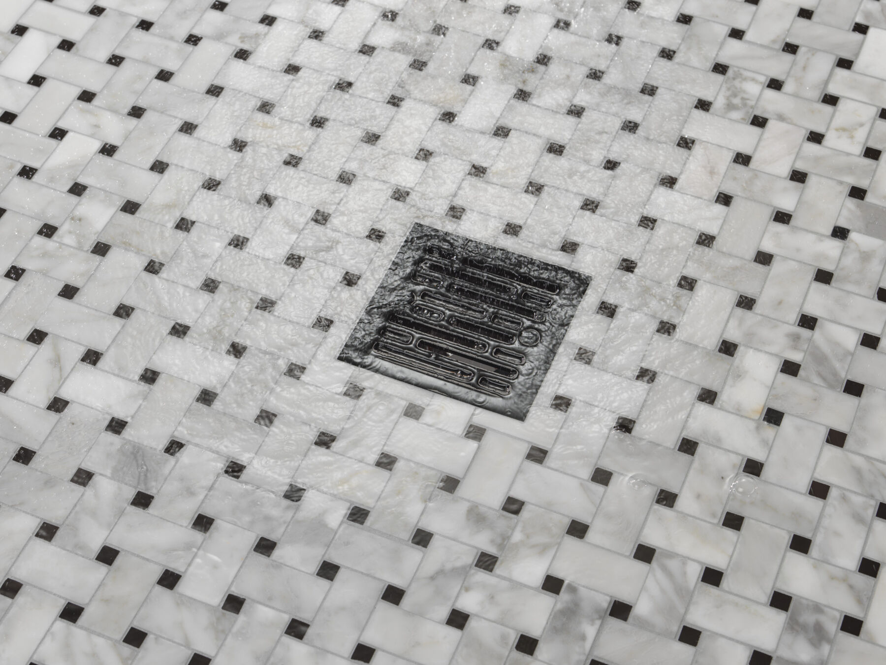 4" Tile-In Square Shower Drain