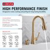 Single Handle Kitchen Pull-Down Faucet w/ Soap Dispenser