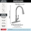 Single Handle Pull-Down Kitchen Faucet
