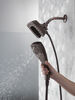 H<sub>2</sub>Okinetic&reg; In2ition&reg; 5-Setting Two-in-One Shower
