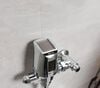 Electronic Exposed Water Closet Flush Valve with MMO and Dual Flush - Solar Operated