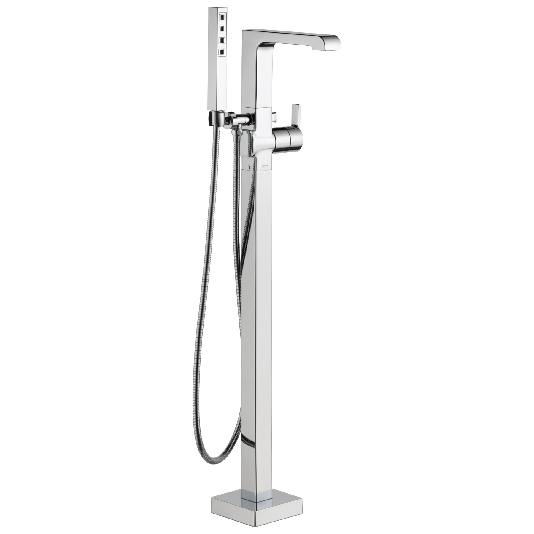 Floor Mount Tub Filler with Handshower (Recertified)