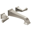 Two Handle Wall Mount Bathroom Faucet Trim