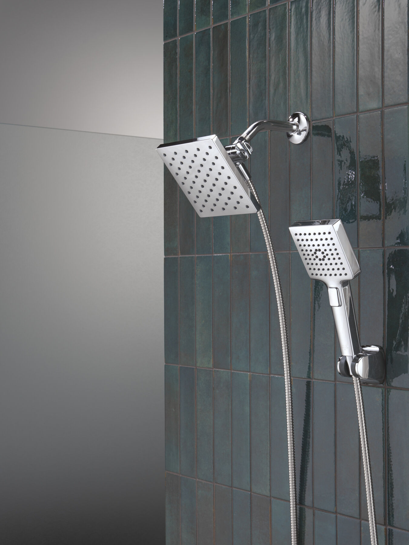 Monitor 14 Series Shower Trim with 5-Setting Combination Showerhead Bundle