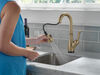 Single Handle Pull-Down Bar/Prep Faucet with Touch2O&reg; Technology
