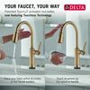 Touch<sub>2</sub>O&reg; Technology Kitchen Faucet with Touchless Technology (Recertified)