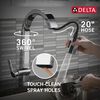 Single Handle Pull-Down Kitchen Faucet