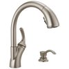 Single Handle Pull-Out Kitchen Faucet with Soap Dispenser and ShieldSpray&reg; Technology (Recertified)