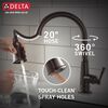 Single Handle Pull-Down Kitchen Faucet with Soap Dispenser and ShieldSpray Technology