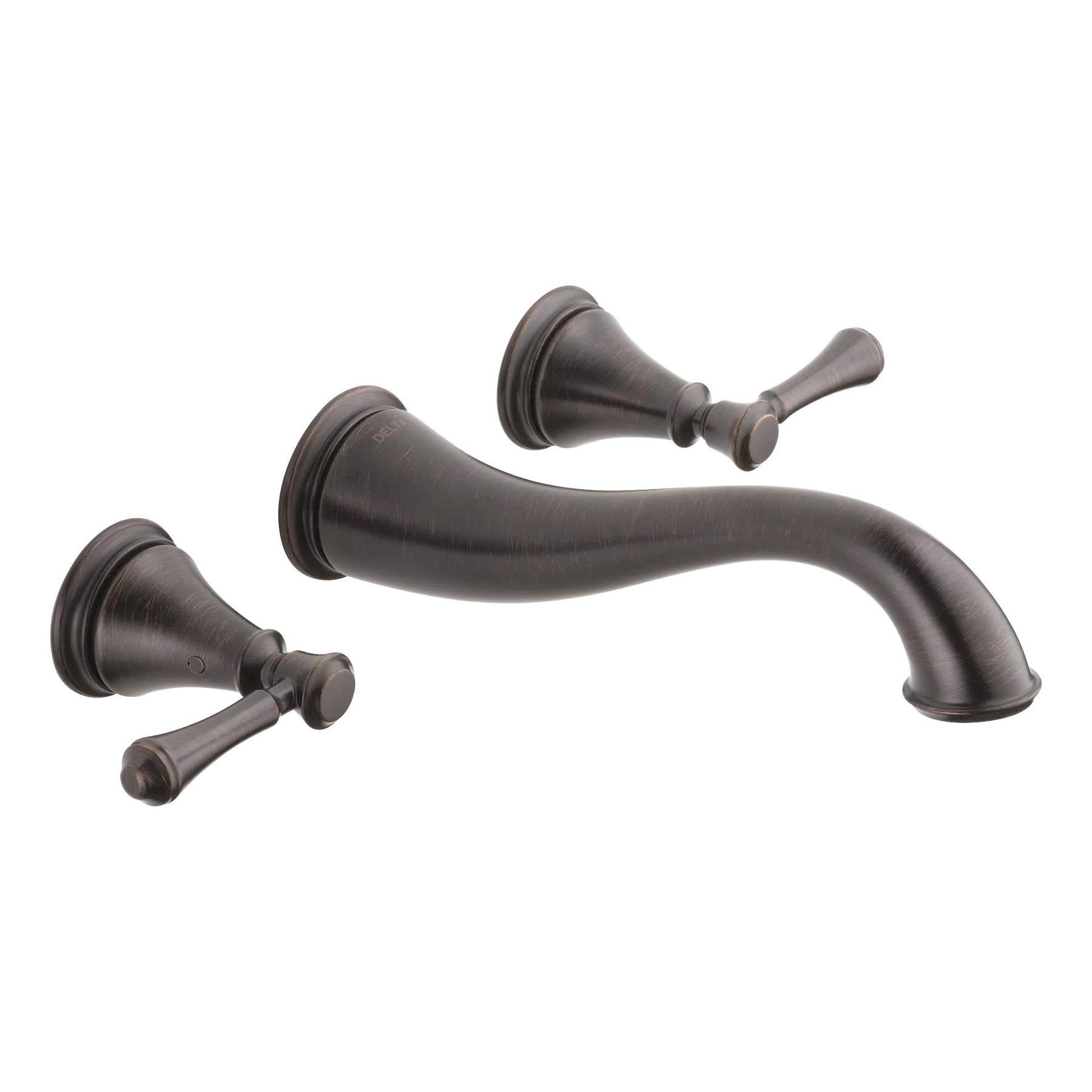 Two Handle Wall Mount Bathroom Faucet Trim