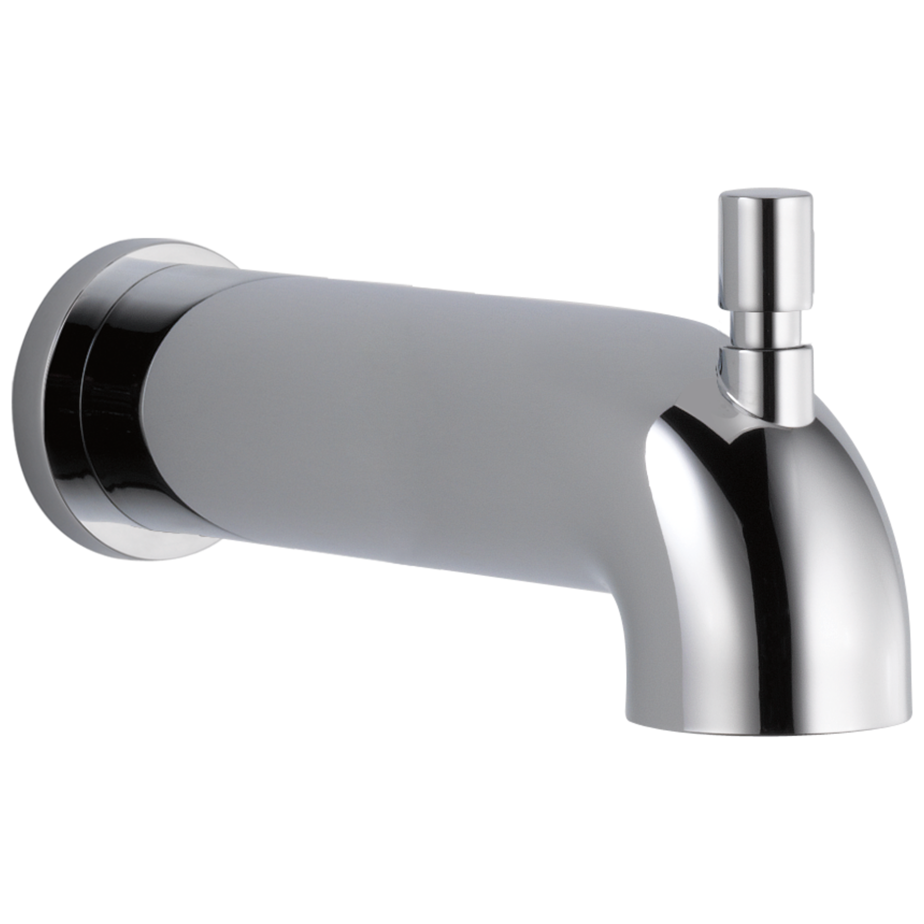 Push-Diverter Tub Spout