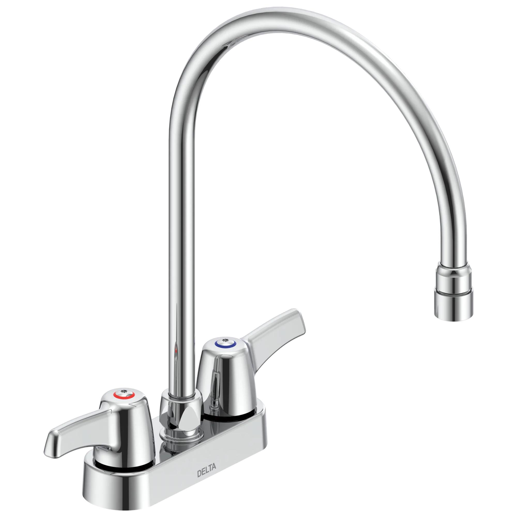 Two Handle 4 In Deck-Mount Faucet