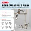 Single Handle Pull-Down Kitchen Faucet with Soap Dispenser and ShieldSpray&reg; Technology