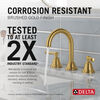 Two Handle Widespread Bathroom Faucet
