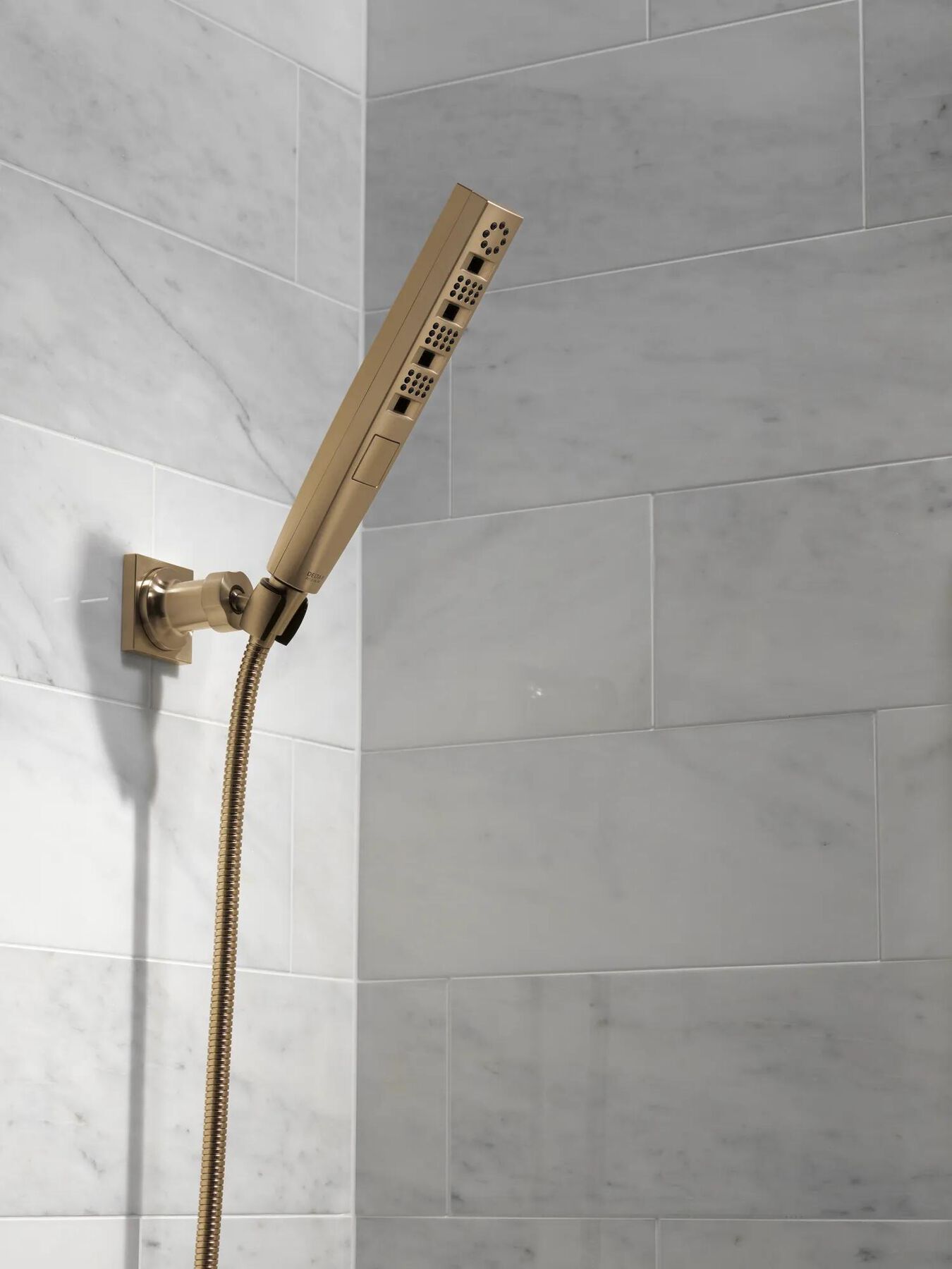 H<sub>2</sub>Okinetic&reg; 4-Setting Wall Mount Hand Shower