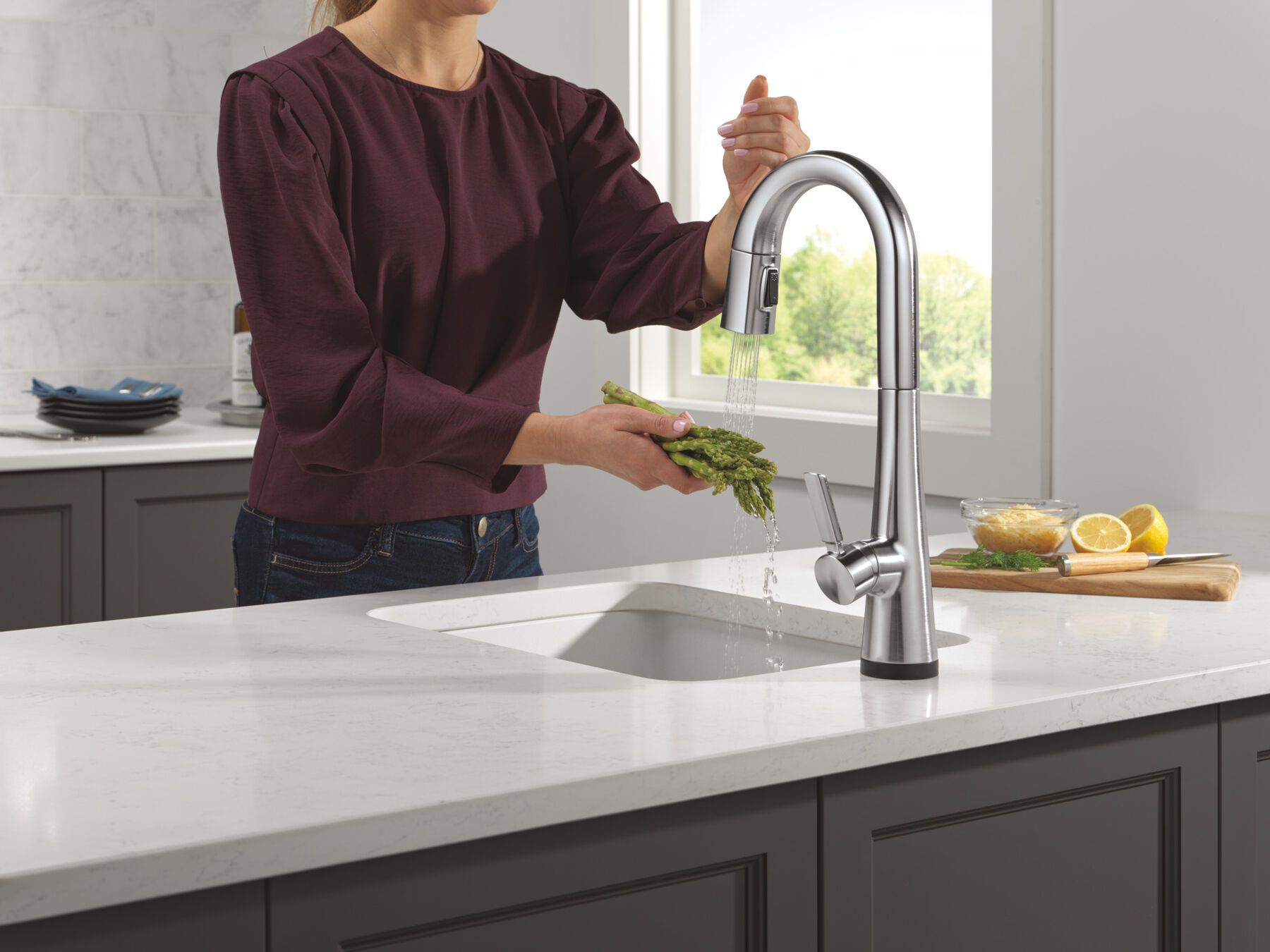 Touch2O&reg; Bar / Prep Faucet with Touchless Technology