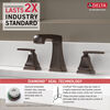 Two Handle Widespread Bathroom Faucet