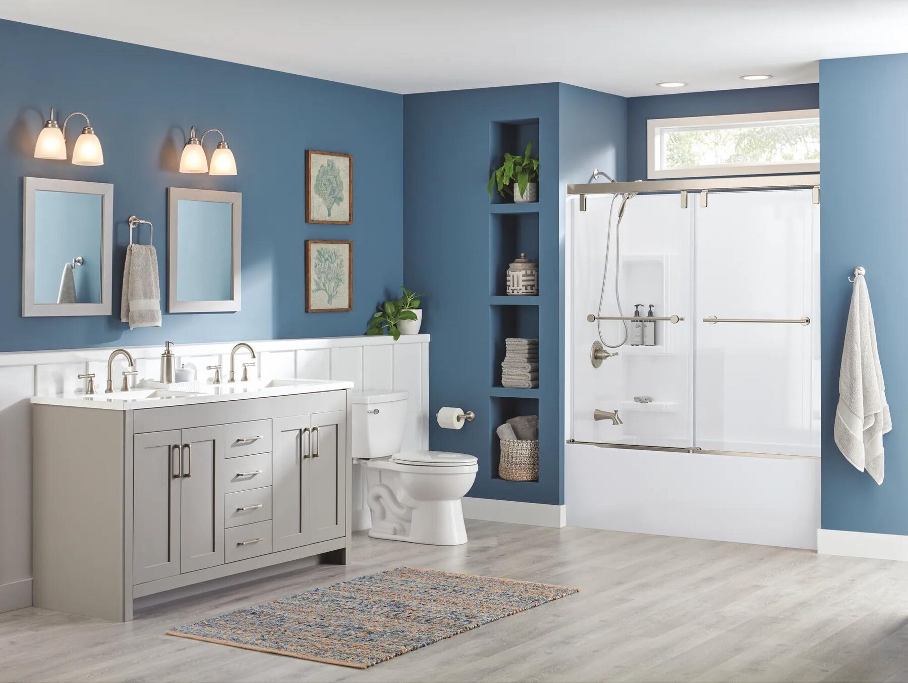 Monitor&reg; 14 Series Tub and Shower with WaterSense In2ition&reg; Two-in-One Shower