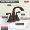 Two Handle Centerset Bathroom Faucet