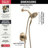 Monitor&nbsp;17 Series Shower Trim with In2ition&reg;