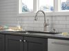 Single Handle Pull-Down Kitchen Faucet with Soap Dispenser and ShieldSpray&reg; Technology