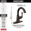Single Handle Bathroom Faucet (Recertified)