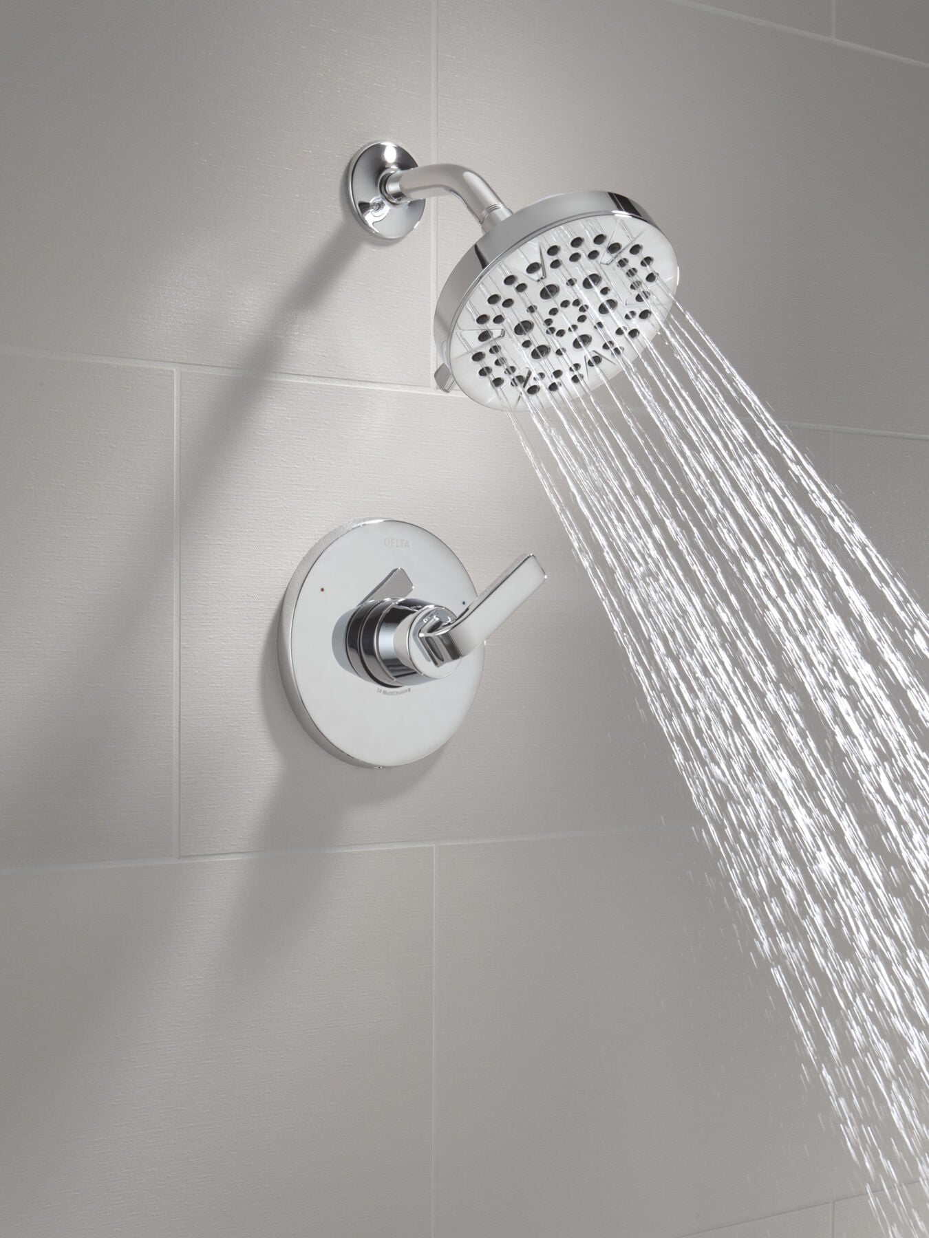 Widespread Lavatory Faucet with 14 Series Shower Trim and Bathroom Accessories Bundle
