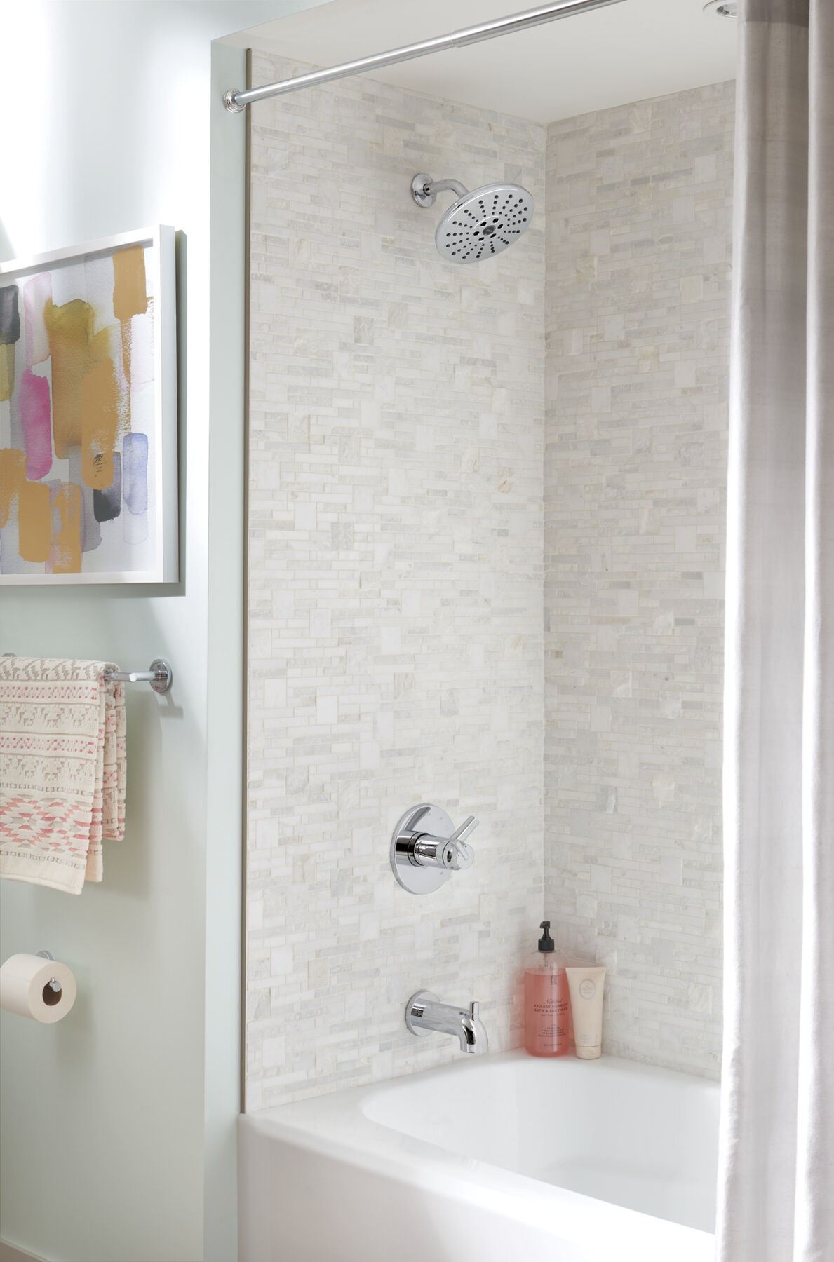 TempAssure&reg; 17T Series H<sub>2</sub>Okinetic&reg; Tub & Shower Trim