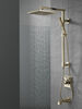 Single-Setting Metal Raincan Shower Head