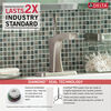 Single Handle Bathroom Faucet - Metal Pop-Up