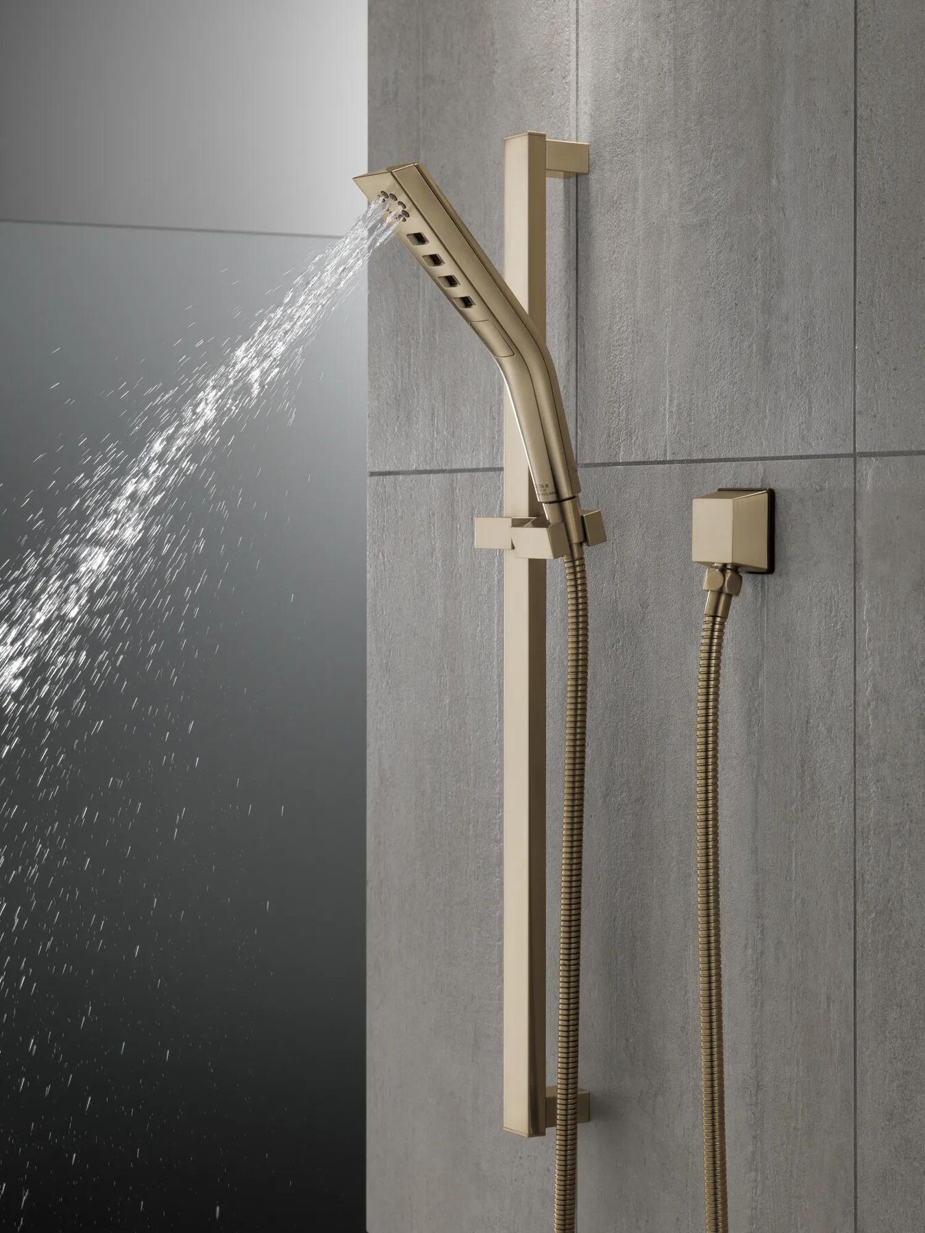 H<sub>2</sub>Okinetic&reg; 3-Setting Slide Bar Hand Shower (Recertified)