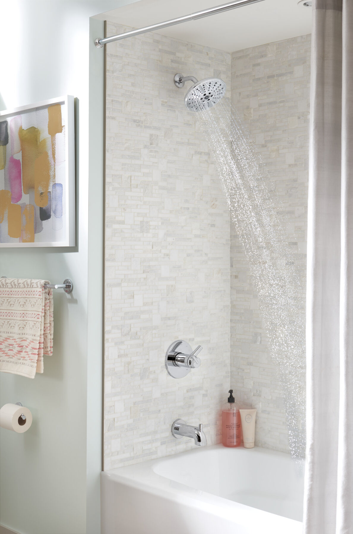 TempAssure&reg; 17T Series H<sub>2</sub>Okinetic&reg; Tub & Shower Trim