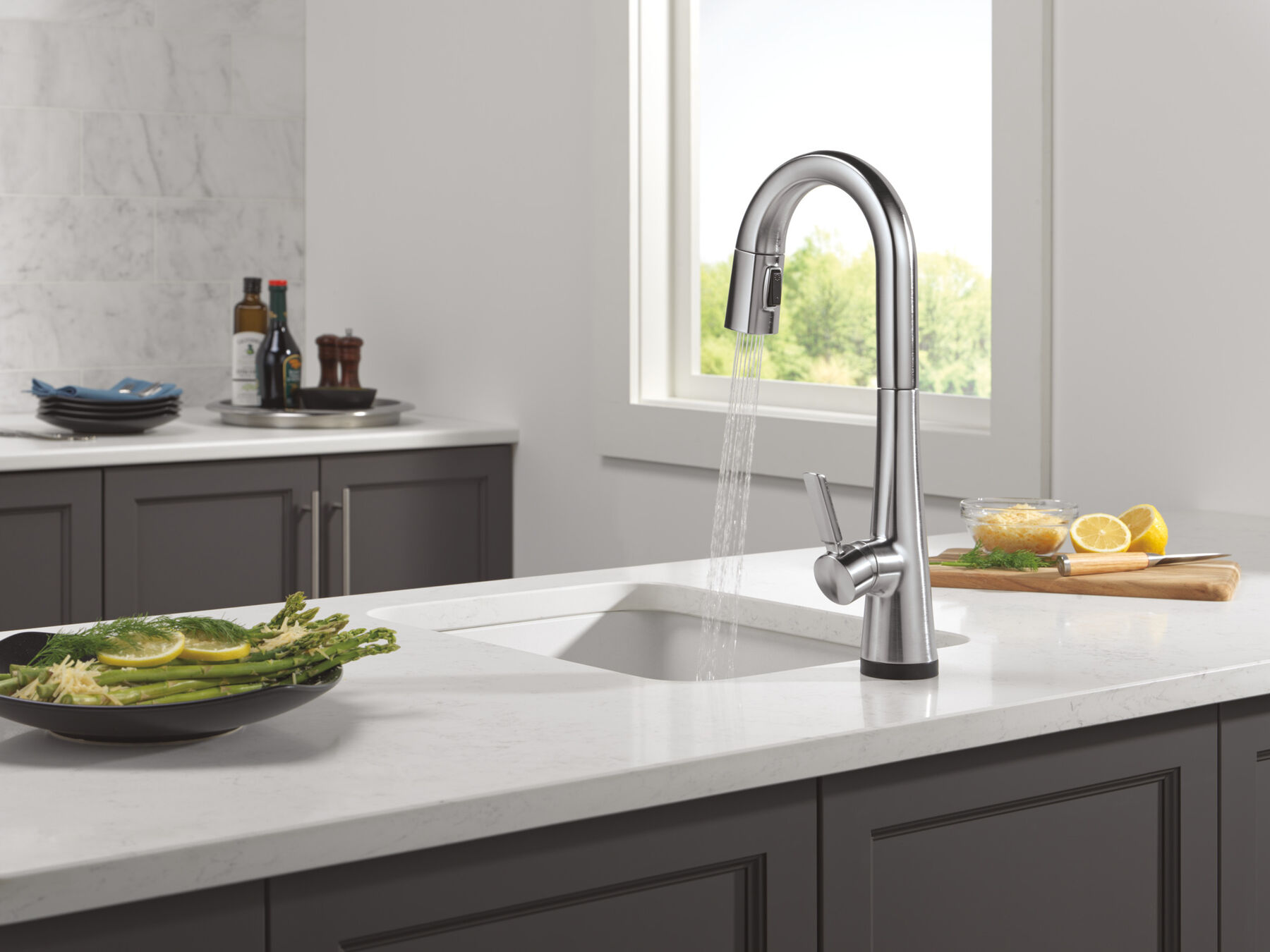 Touch2O&reg; Bar / Prep Faucet with Touchless Technology