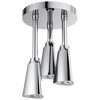 H<sub>2</sub>Okinetic&reg; Pendant Raincan Shower Head with LED Light