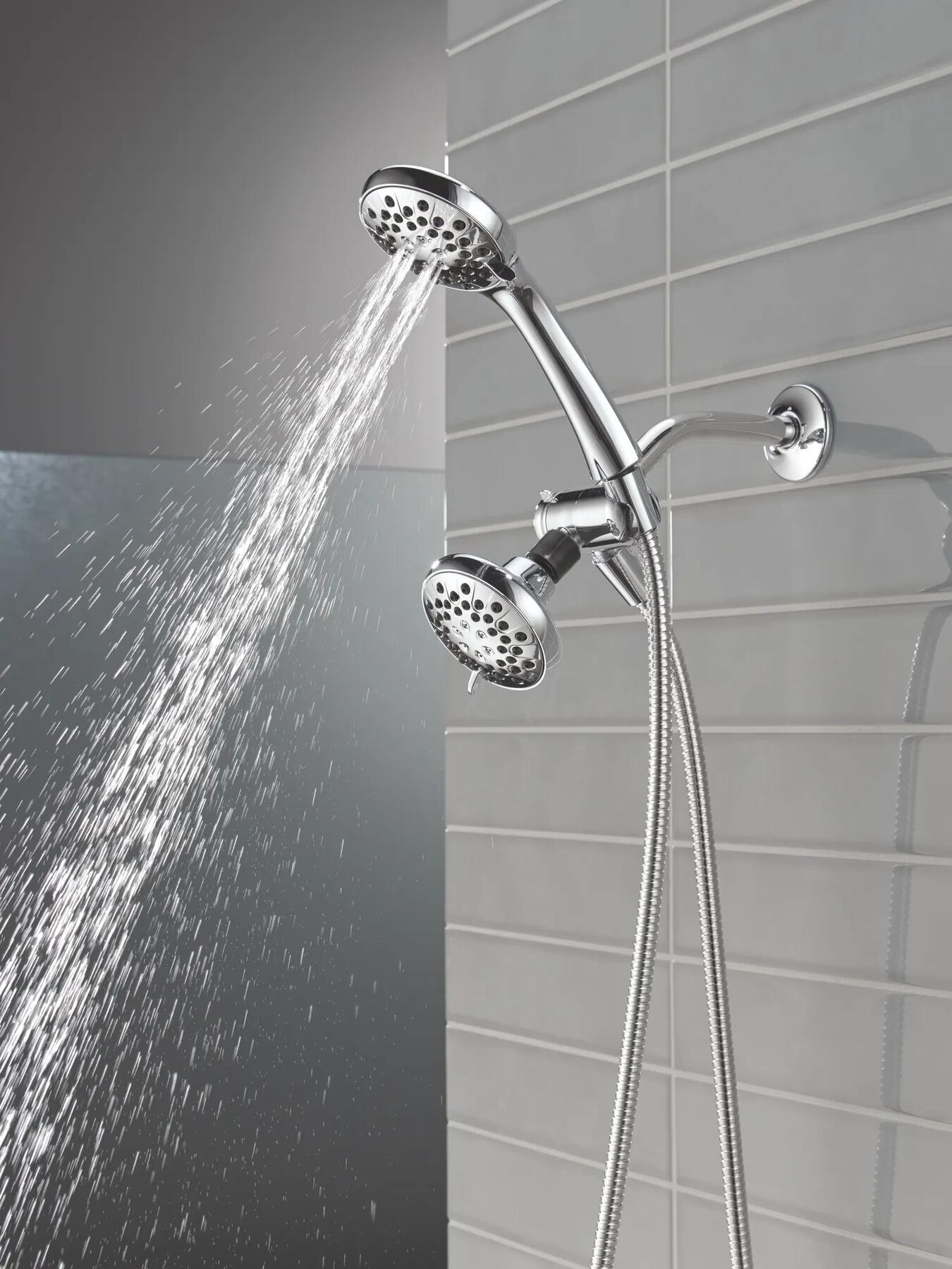 3-Setting Combination Shower in Chrome - 1.75 GPM