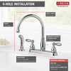 Two Handle Kitchen Faucet with Spray