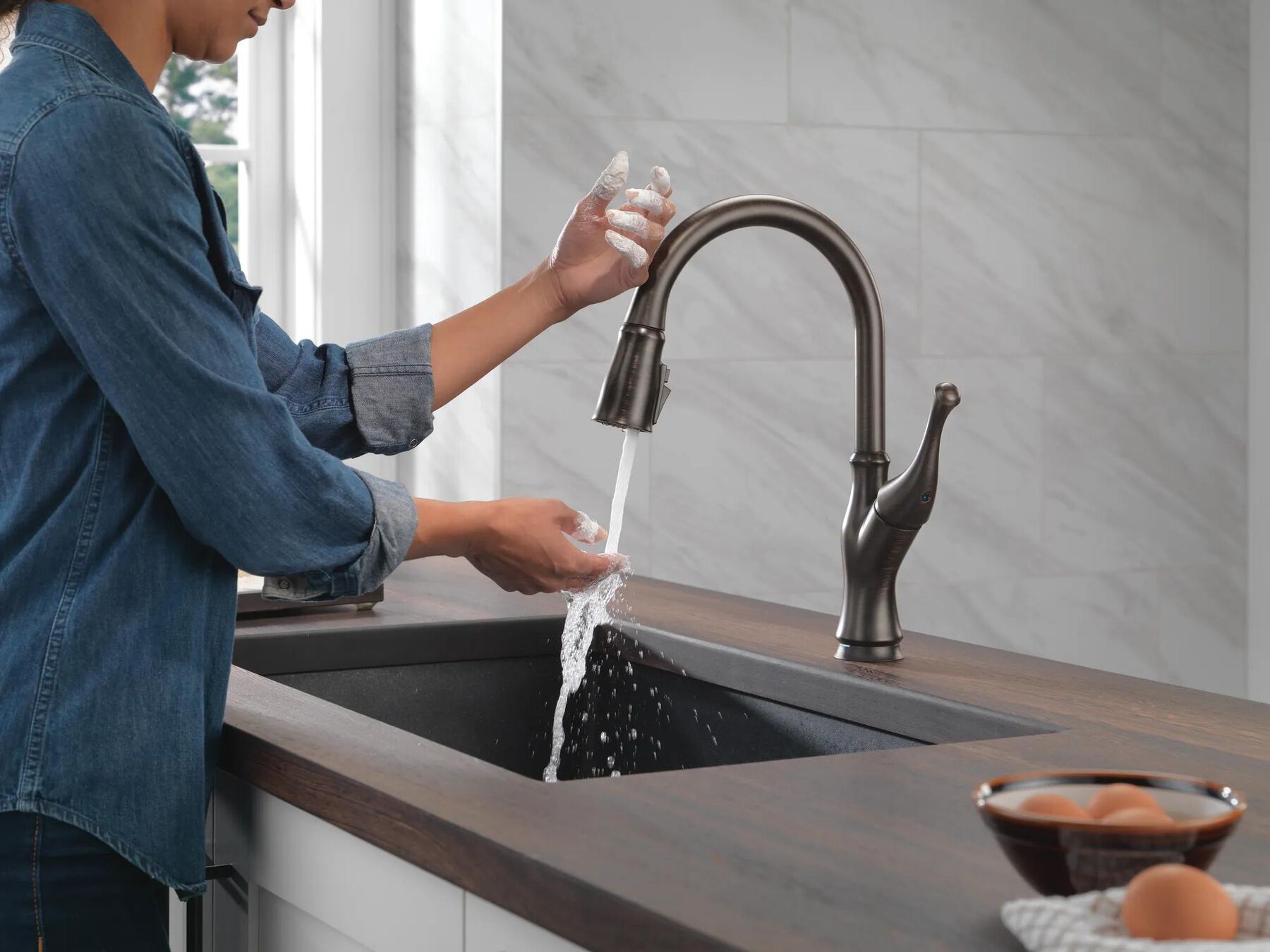 Touch<sub>2</sub>O&reg;  Pull-Down Kitchen Faucet (Recertified)