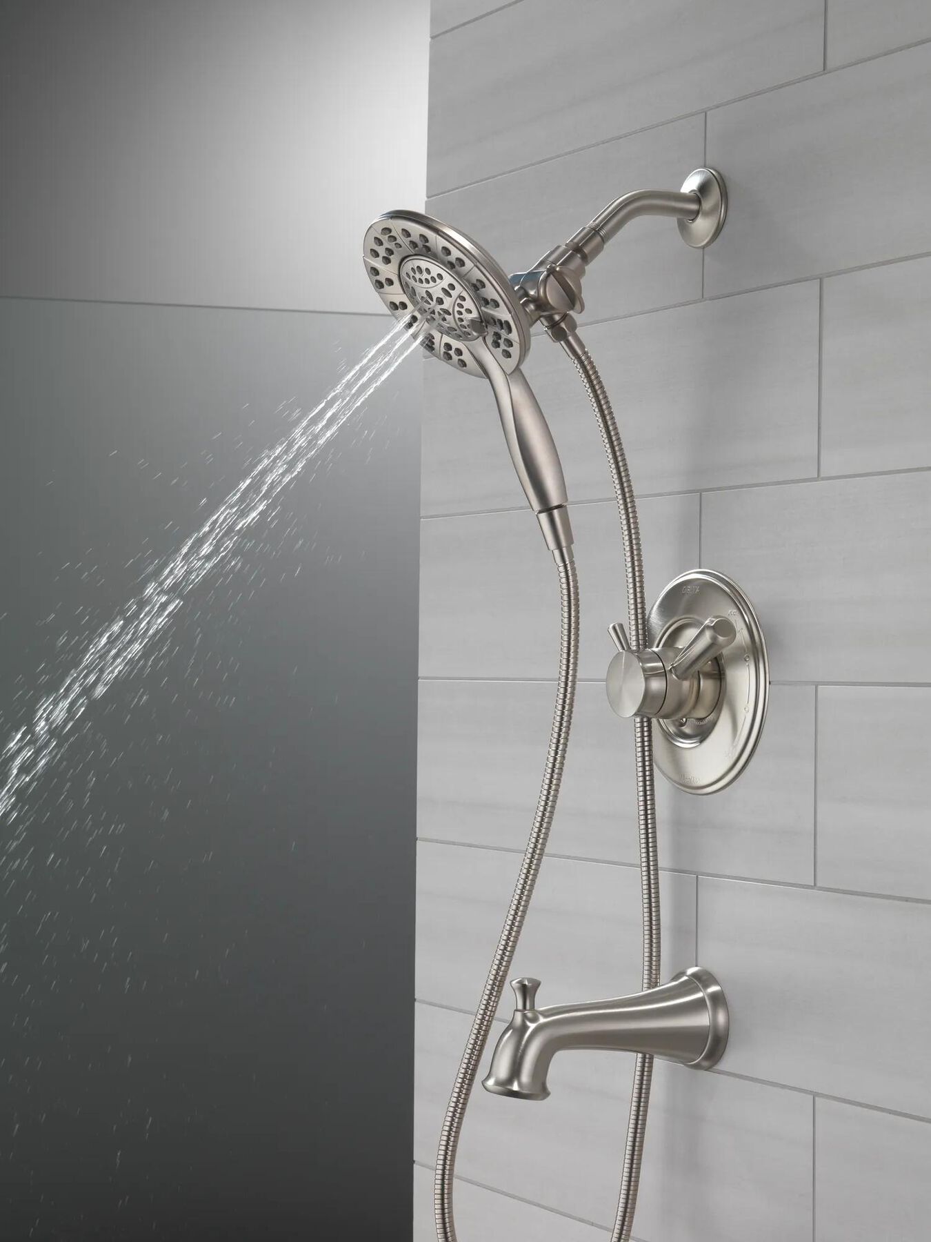 Monitor&reg; 17 Series Tub and Shower Trim with In2ition&reg; Two-in-One Shower
