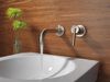 Single Handle Wall Mount Bathroom Faucet Trim (Recertified)