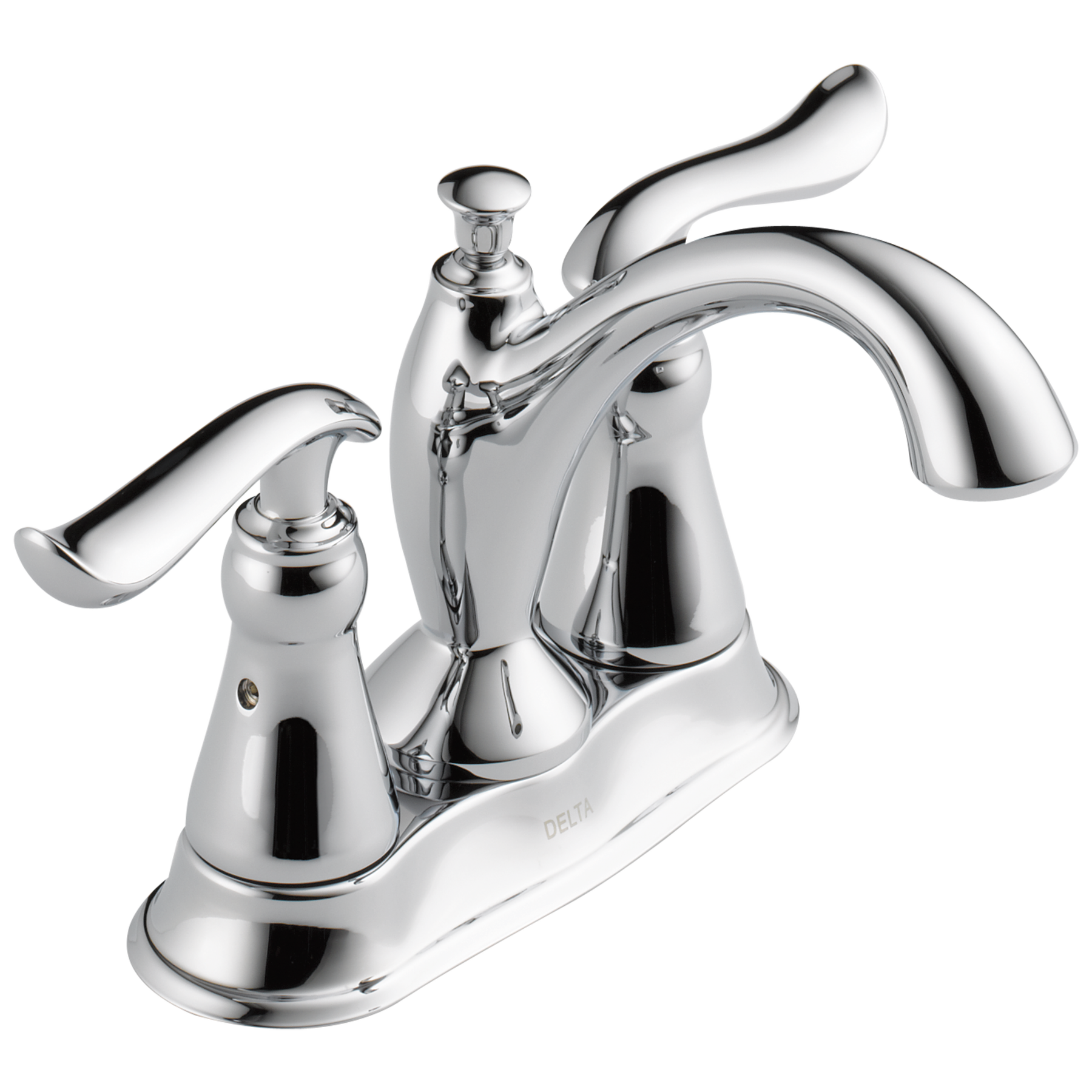 Two Handle Centerset Bathroom Faucet (Recertified)