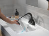 Two Handle Centerset Pull-Down Bathroom Faucet