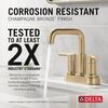 Two Handle Centerset Bathroom Faucet