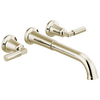 Two Handle Wall Mount Tub Filler Trim