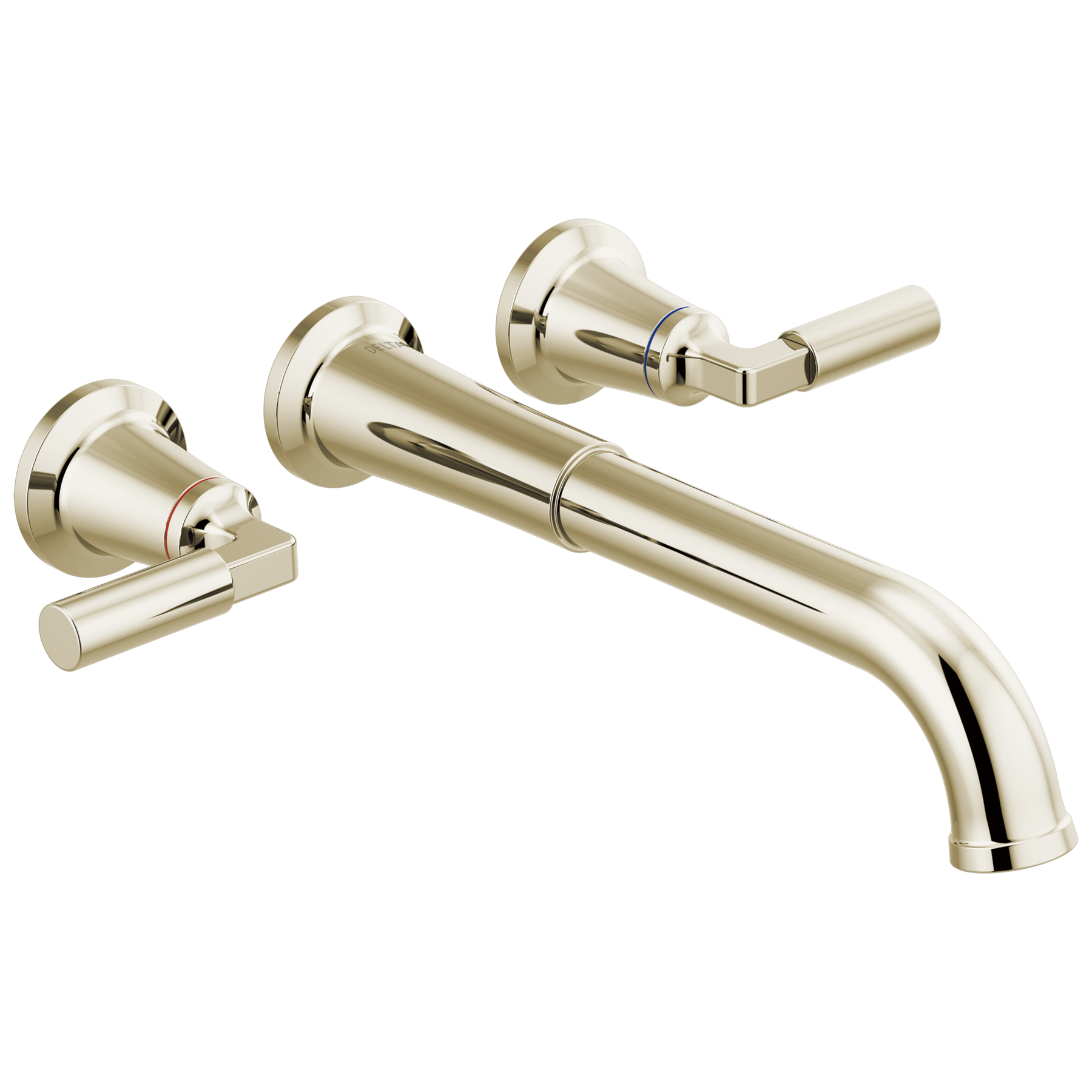Two Handle Wall Mount Tub Filler Trim