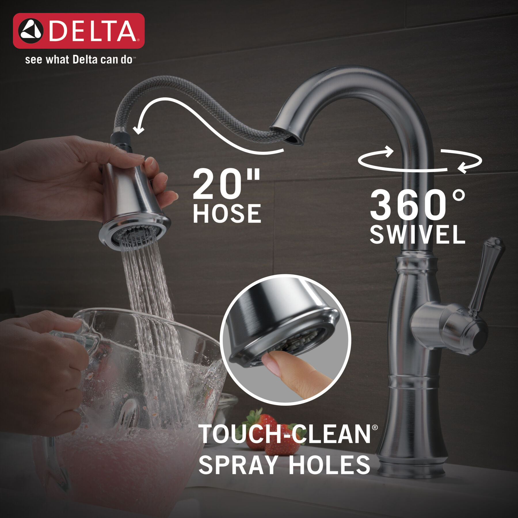 Pull-Down Bar/Prep Faucet (Recertified)