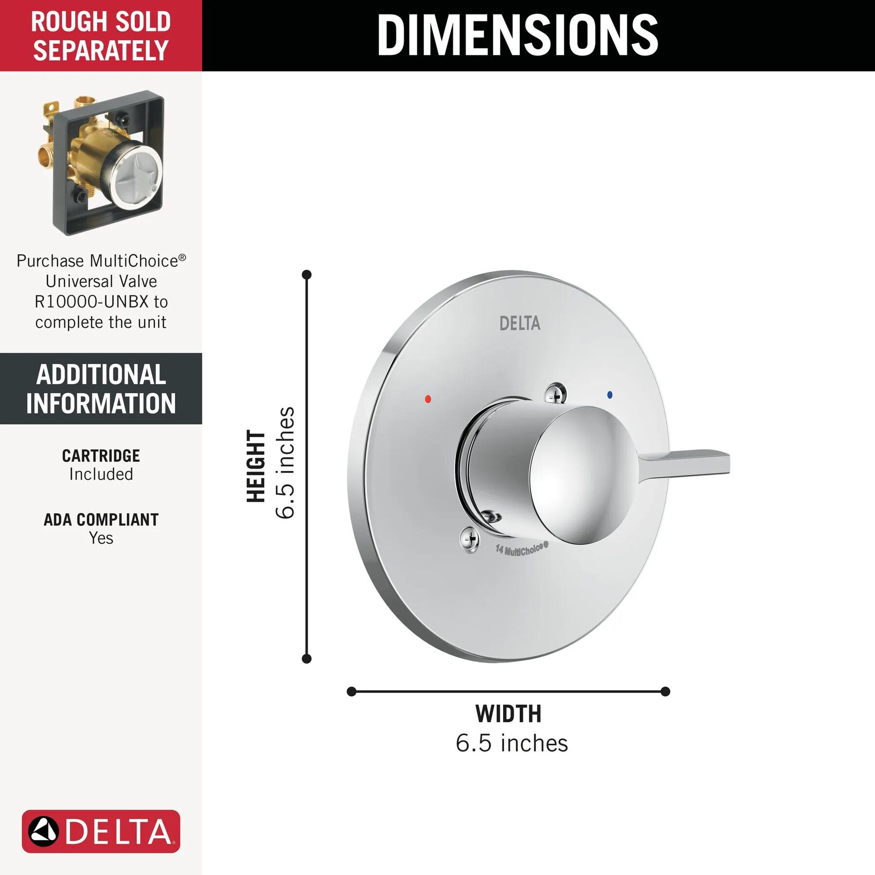 Monitor&nbsp;14 Series Valve Only Trim