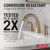Two Handle Widespread Pull-Down Bathroom Faucet