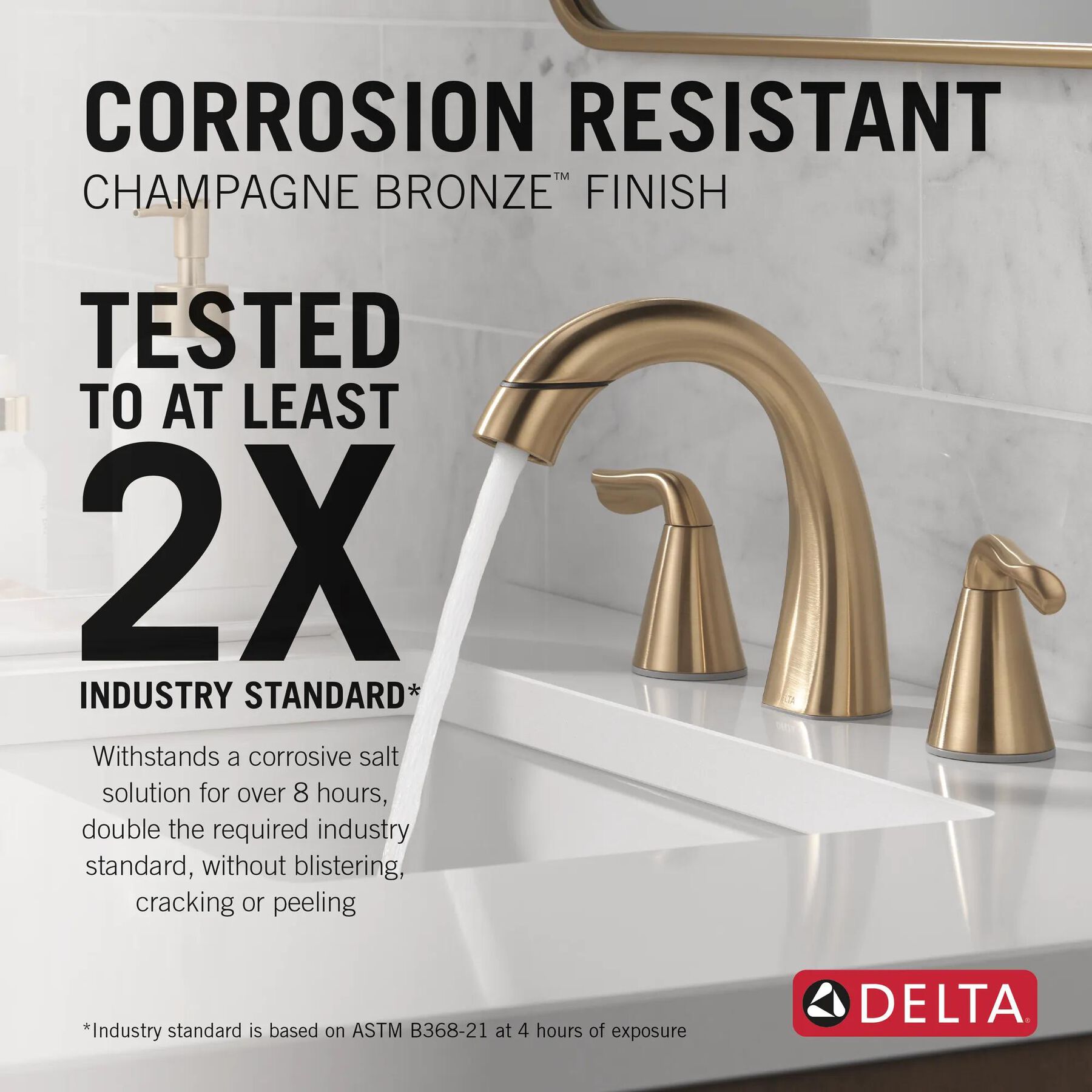 Two Handle Widespread Pull-Down Bathroom Faucet