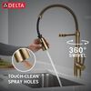 Single-Handle Pull-Down Spring Kitchen Faucet