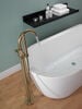 Contemporary Floor-Mount Tub Filler Trim (Recertified)